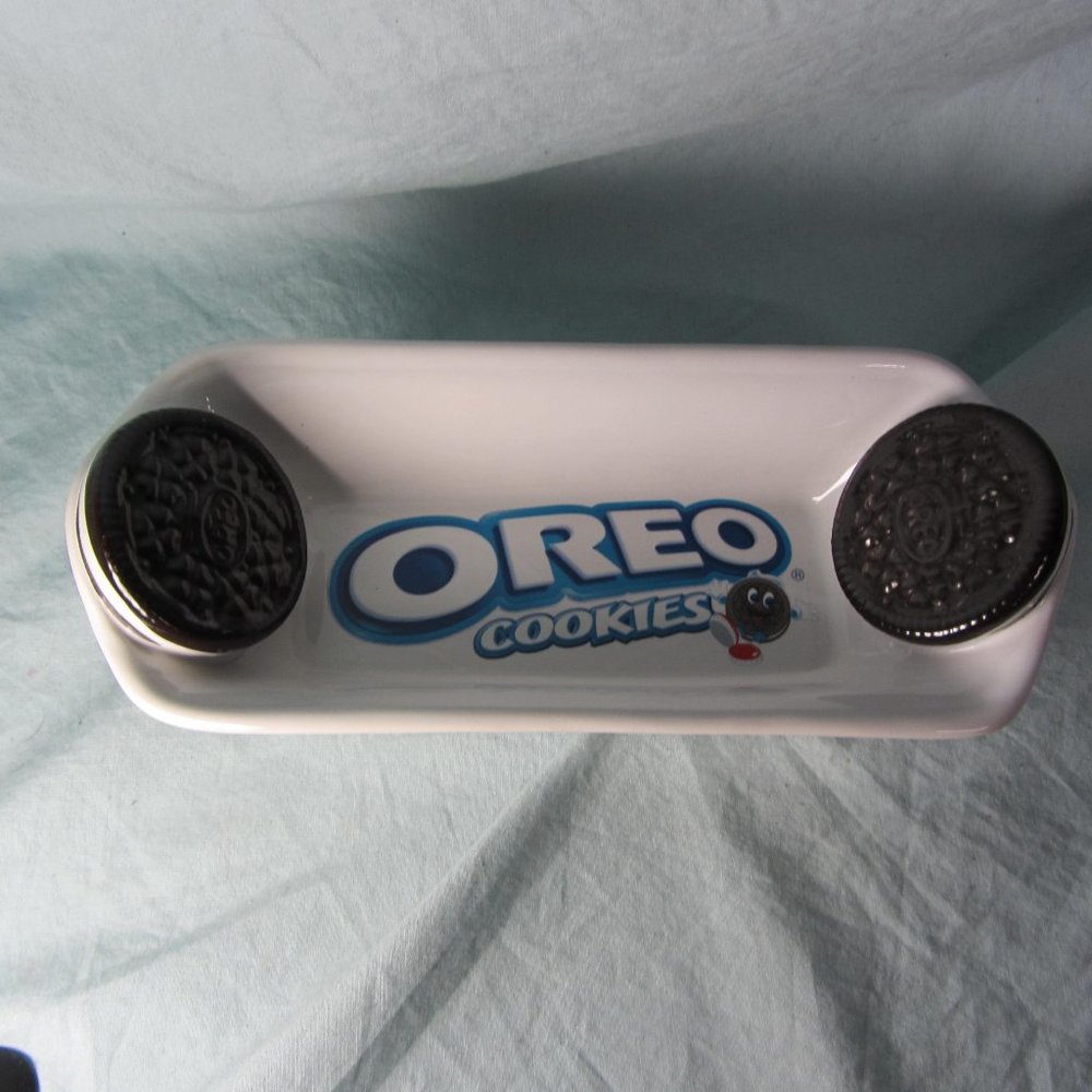 oreo cookie tray ceramic vintage 31995 (w1259)